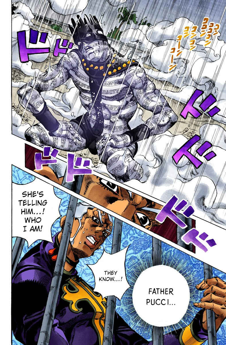 Page 12 Chapter 91 JoJos Bizarre Adventure, Part 6: Stone Ocean (Official Colored)