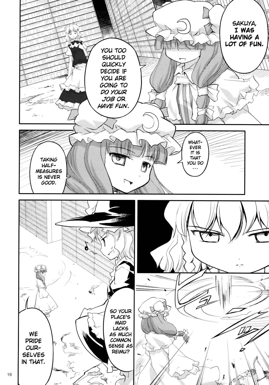 Page 17 Chapter 2 Touhou - Ibun Koumakyou - Two Scarlet Sacraments Under the Starry Sky