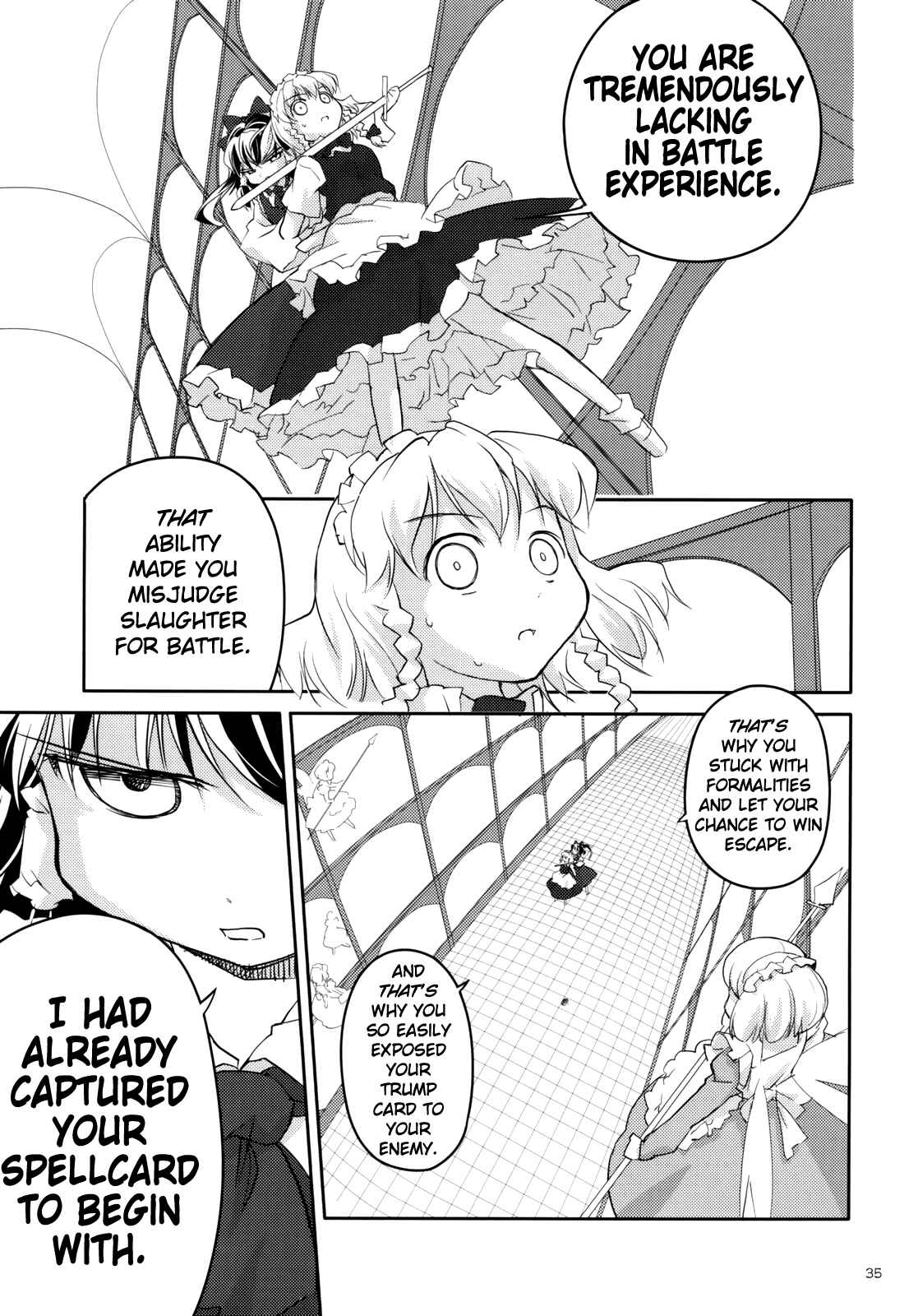 Page 36 Chapter 2 Touhou - Ibun Koumakyou - Two Scarlet Sacraments Under the Starry Sky
