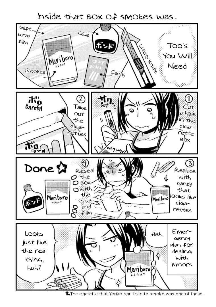 Page 10 Chapter 3 Hannari Girori no Yoriko-san