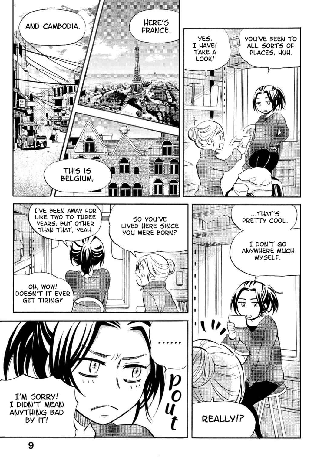 Page 11 Chapter 28 Hannari Girori no Yoriko-san