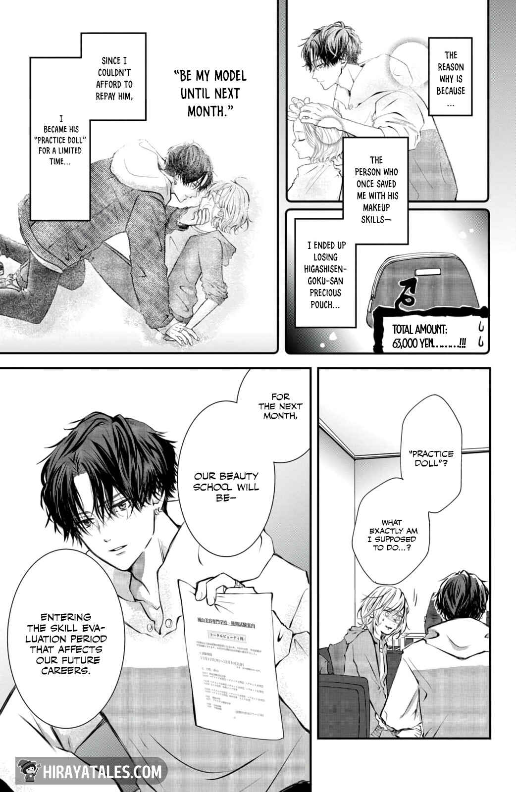 Page 3 Chapter 2 Higashi Sengoku-san no Make-up Doll