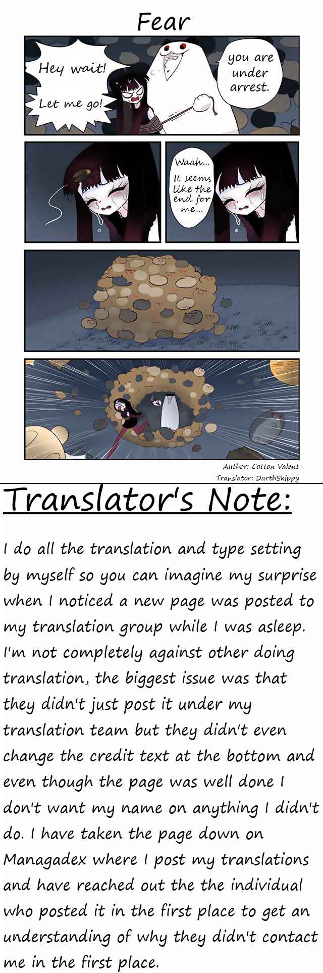 Page 1 Chapter 68 Creepy Cat