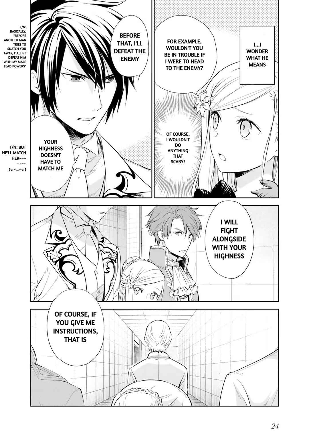 Page 24 Chapter 18 Watashi wa Gotsugou Shugi na Kaiketsu Tantou no Oujo de Aru