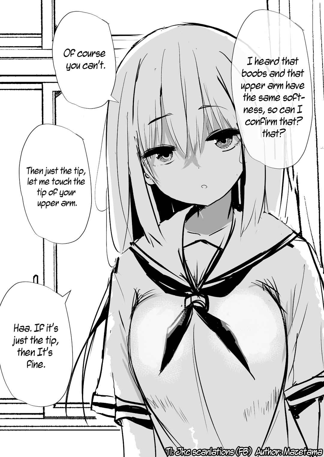 Page 1 Chapter Unknown_5973 Oppai Momu Hoho Wakatta wa