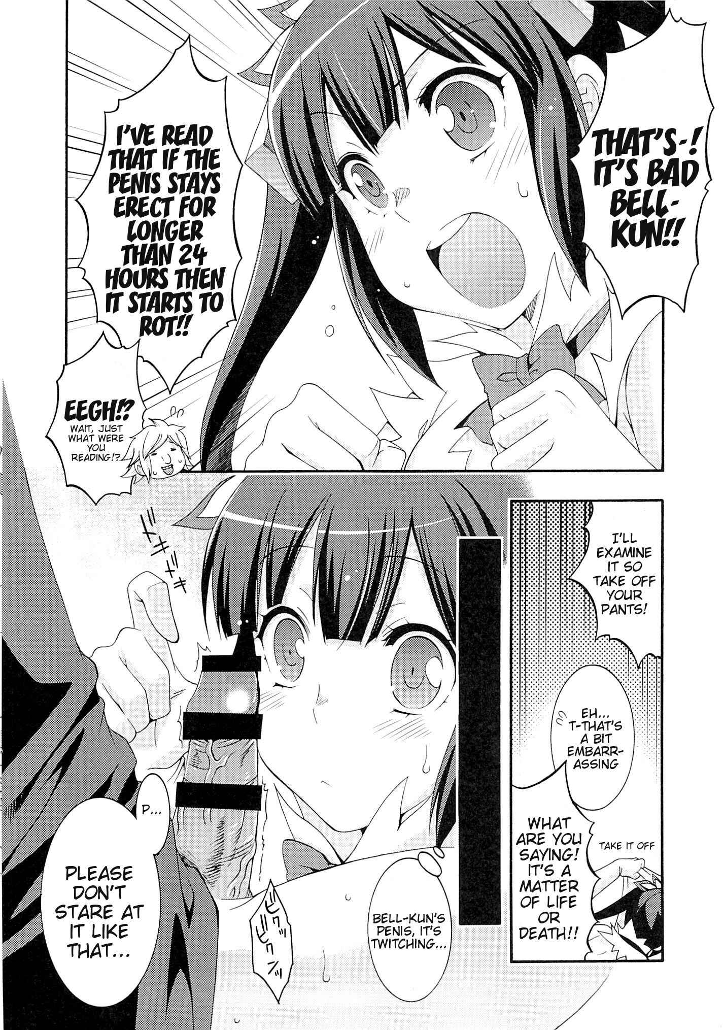 Page 6 Chapter 1 Dungeon ni Deai o Motomeru no wa Machigatteiru Darou ka - Loli-Kamisama Shicoritical Hit!! (Doujinshi)