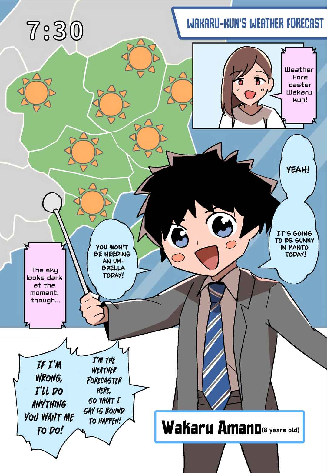 Page 1 Chapter Unknown_3c0f The False Report of Weather Forecaster Amano Wakaru-kun