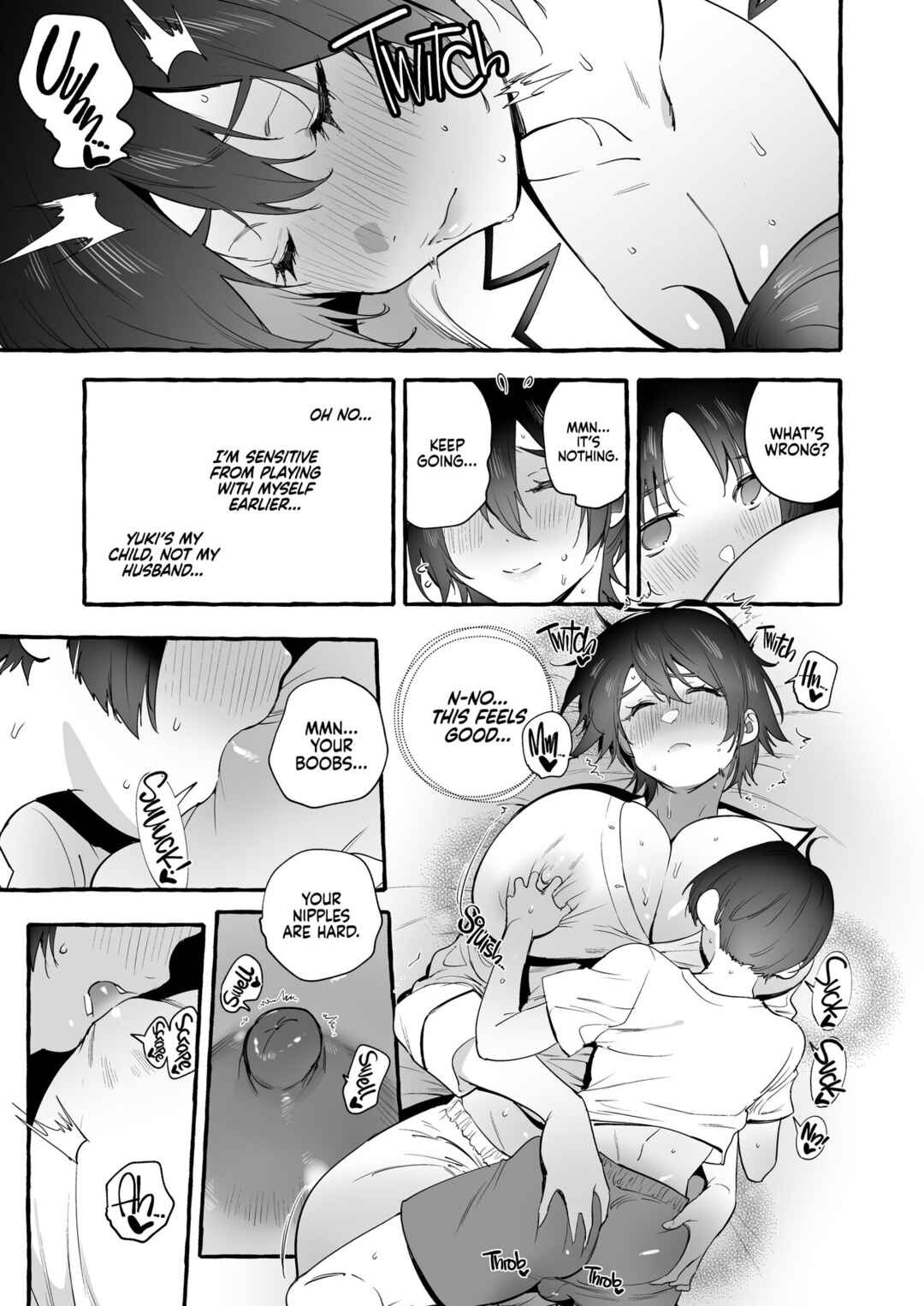 Page 14 Chapter Unknown_840f Deka Tsuyo Mama wa Boku ni Amai.