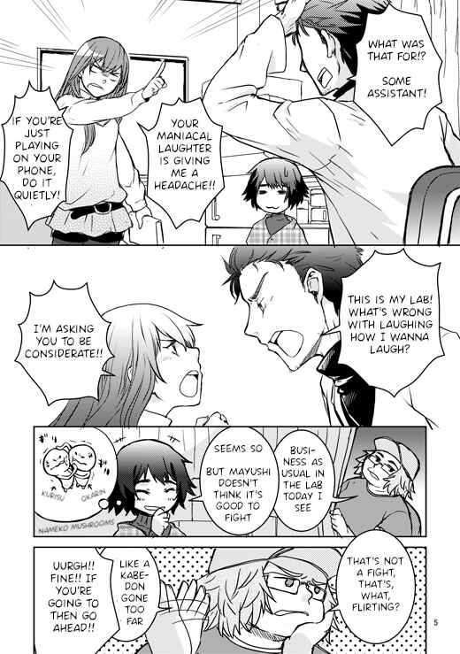 Page 5 Chapter Unknown_3729 Steins;Gate - Mendou na Danjo no Tsukiaikata ni tsuite (Doujinshi)