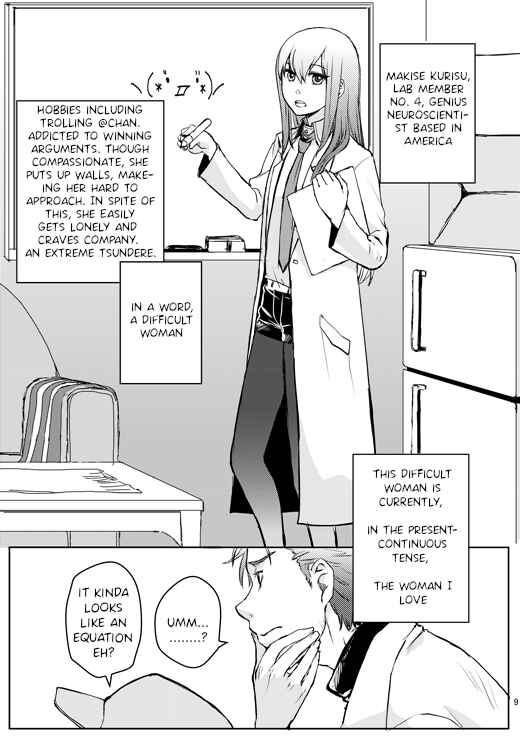 Page 8 Chapter Unknown_3729 Steins;Gate - Mendou na Danjo no Tsukiaikata ni tsuite (Doujinshi)