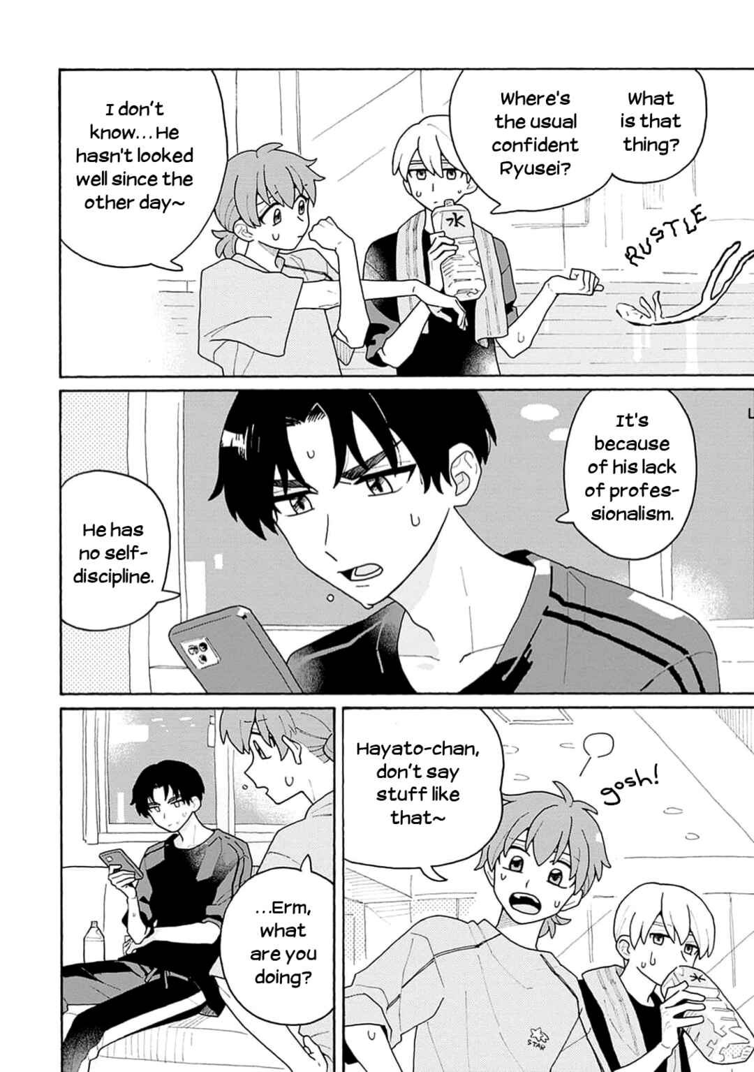 Page 10 Chapter 4 Koisuru Idol Ryusei-kun wa Kujikenai!