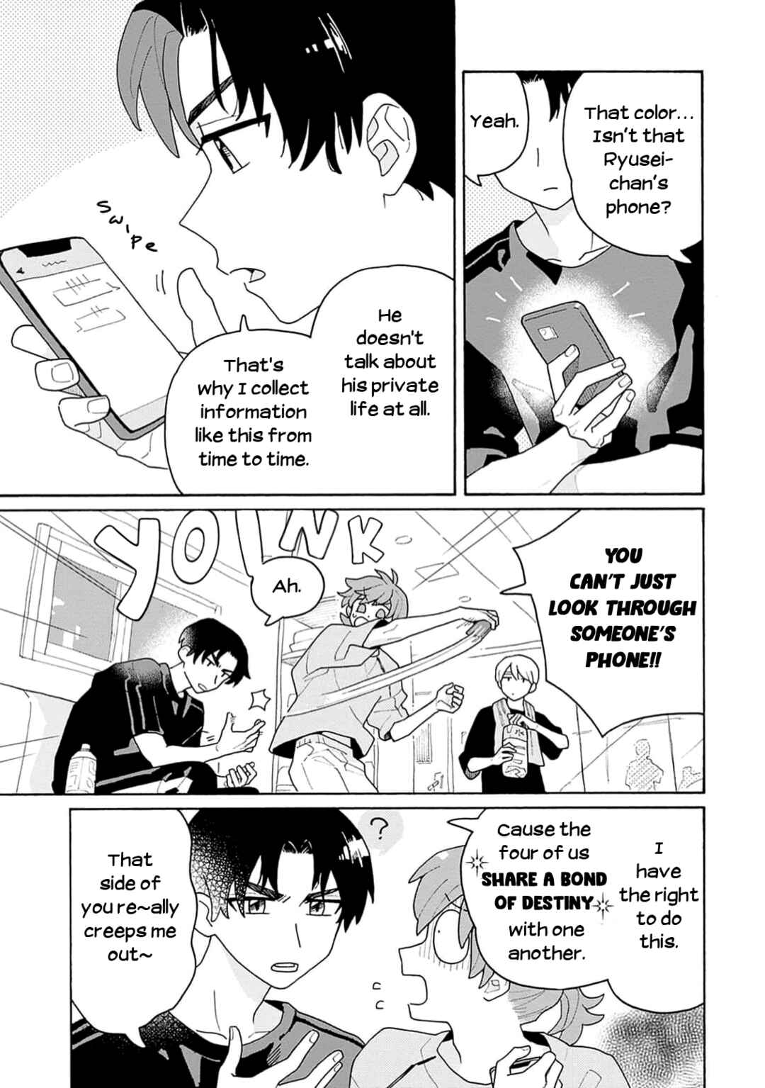 Page 11 Chapter 4 Koisuru Idol Ryusei-kun wa Kujikenai!