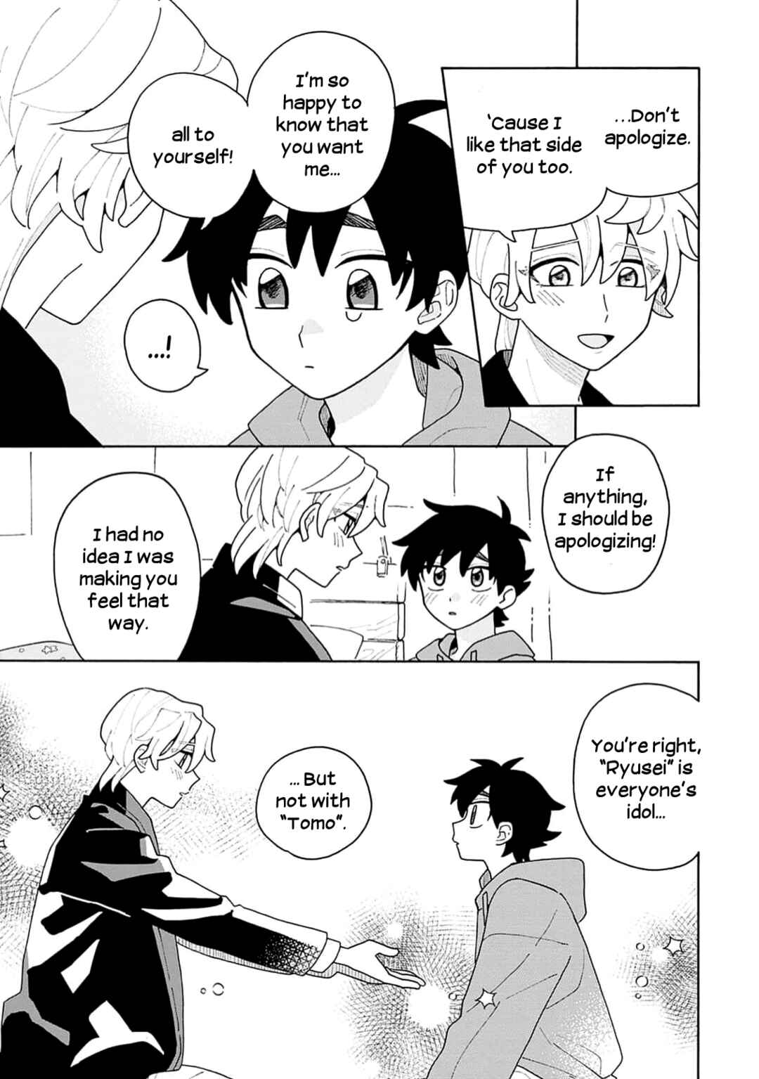 Page 35 Chapter 5 Koisuru Idol Ryusei-kun wa Kujikenai!