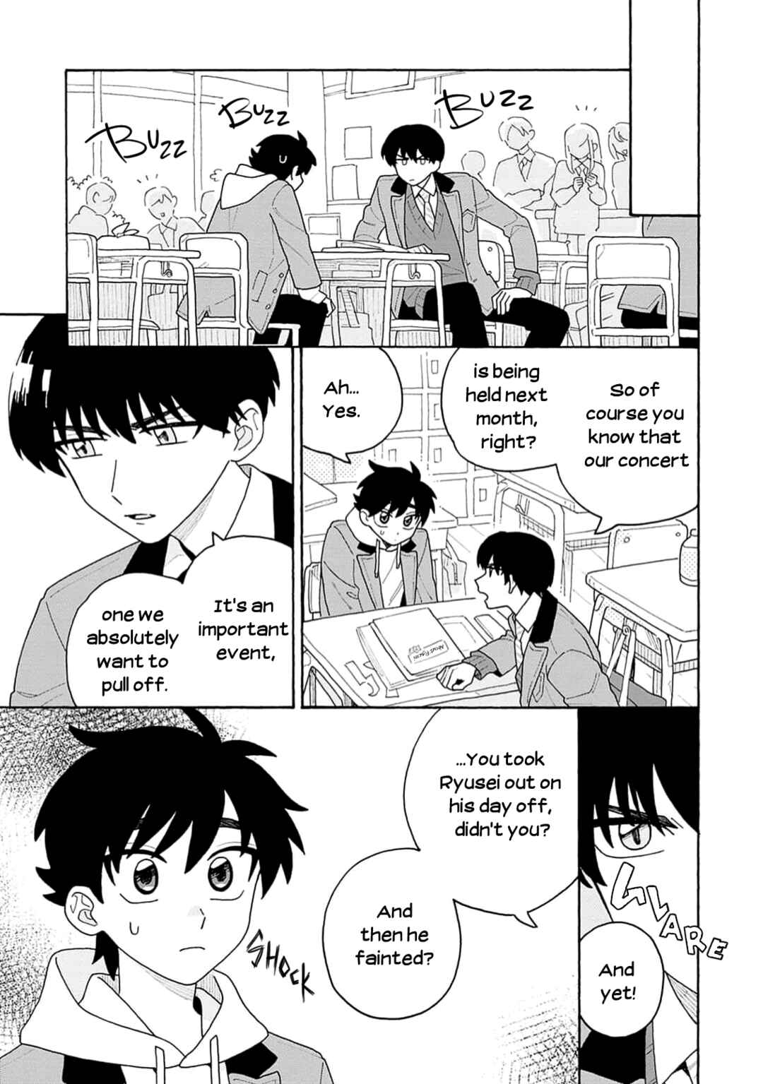 Page 12 Chapter 3 Koisuru Idol Ryusei-kun wa Kujikenai!