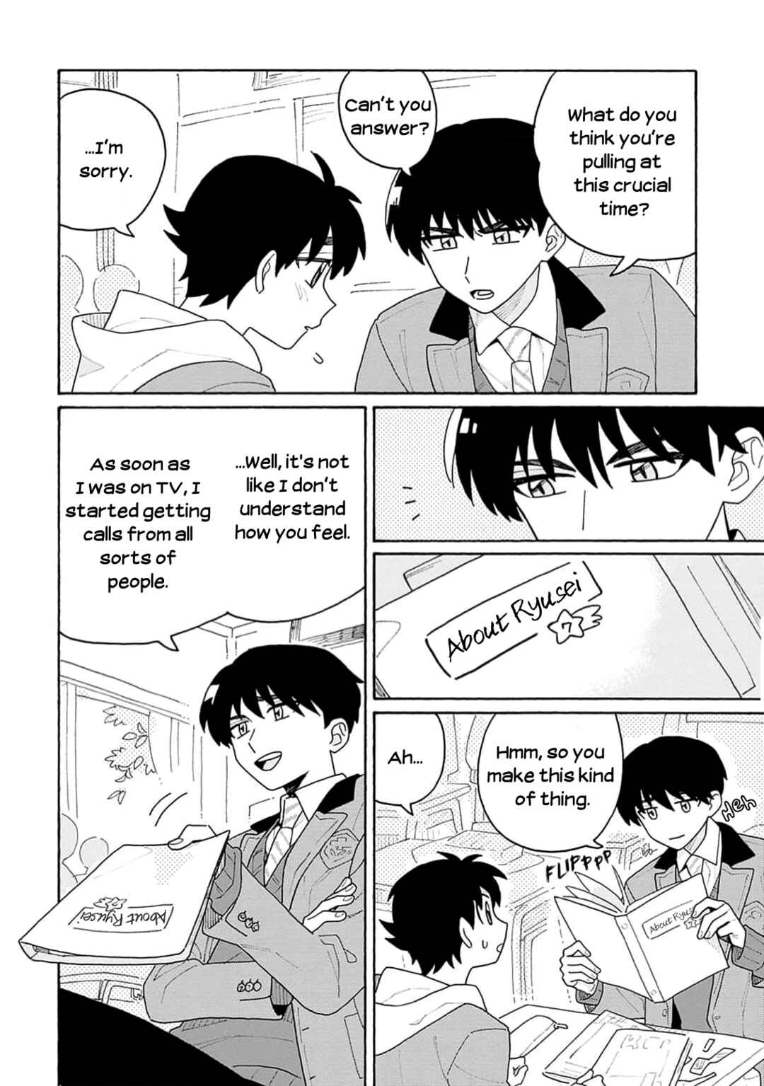 Page 13 Chapter 3 Koisuru Idol Ryusei-kun wa Kujikenai!