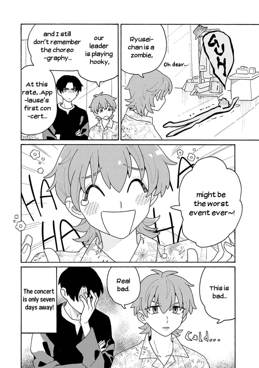 Page 35 Chapter 3 Koisuru Idol Ryusei-kun wa Kujikenai!