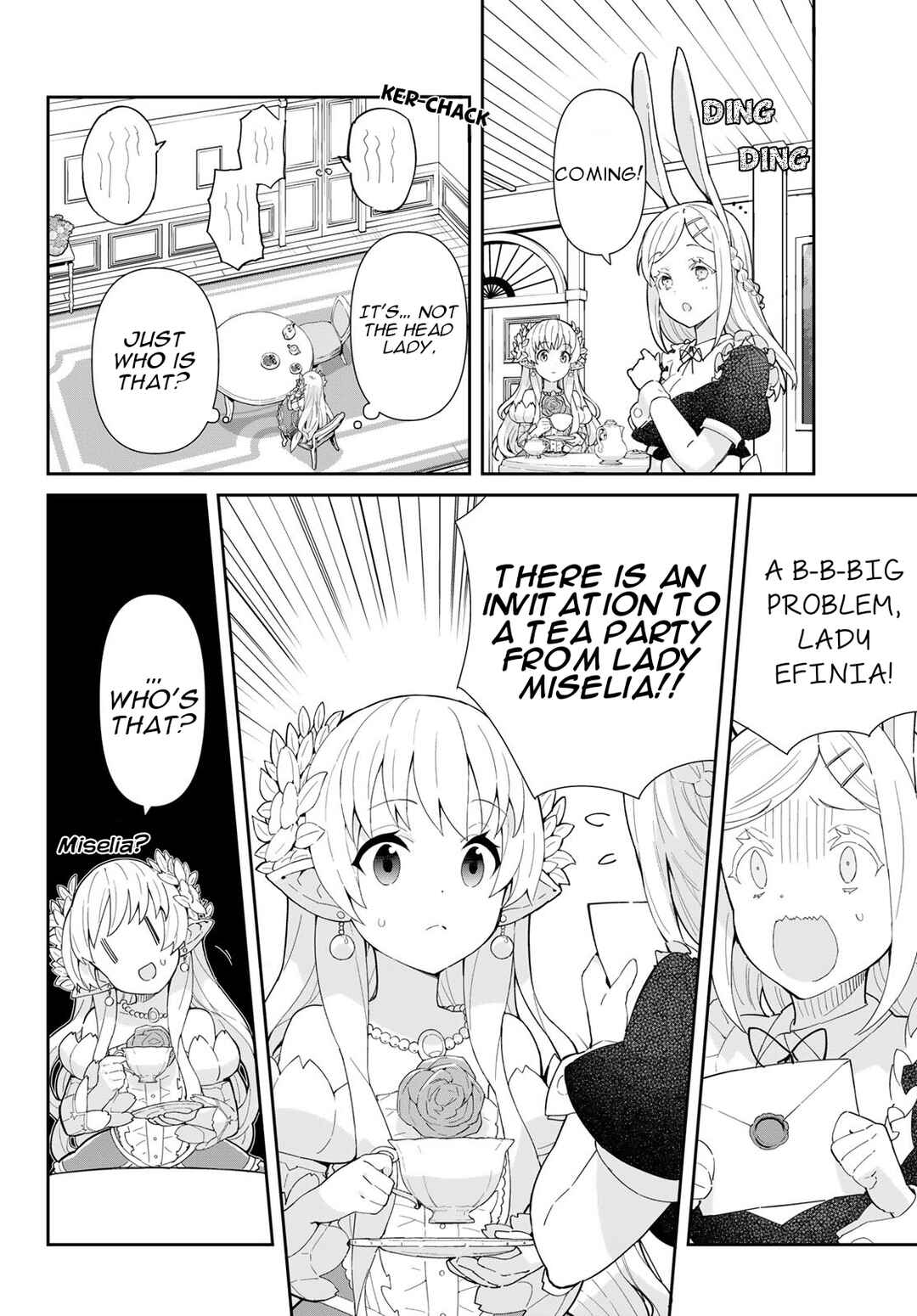 Page 4 Chapter 4.2 Reiketsu Ryuuou Heika no Unmei no Tsugai rashii Desu ga, Koukyuu ni Hikikomorou to Omoimasu