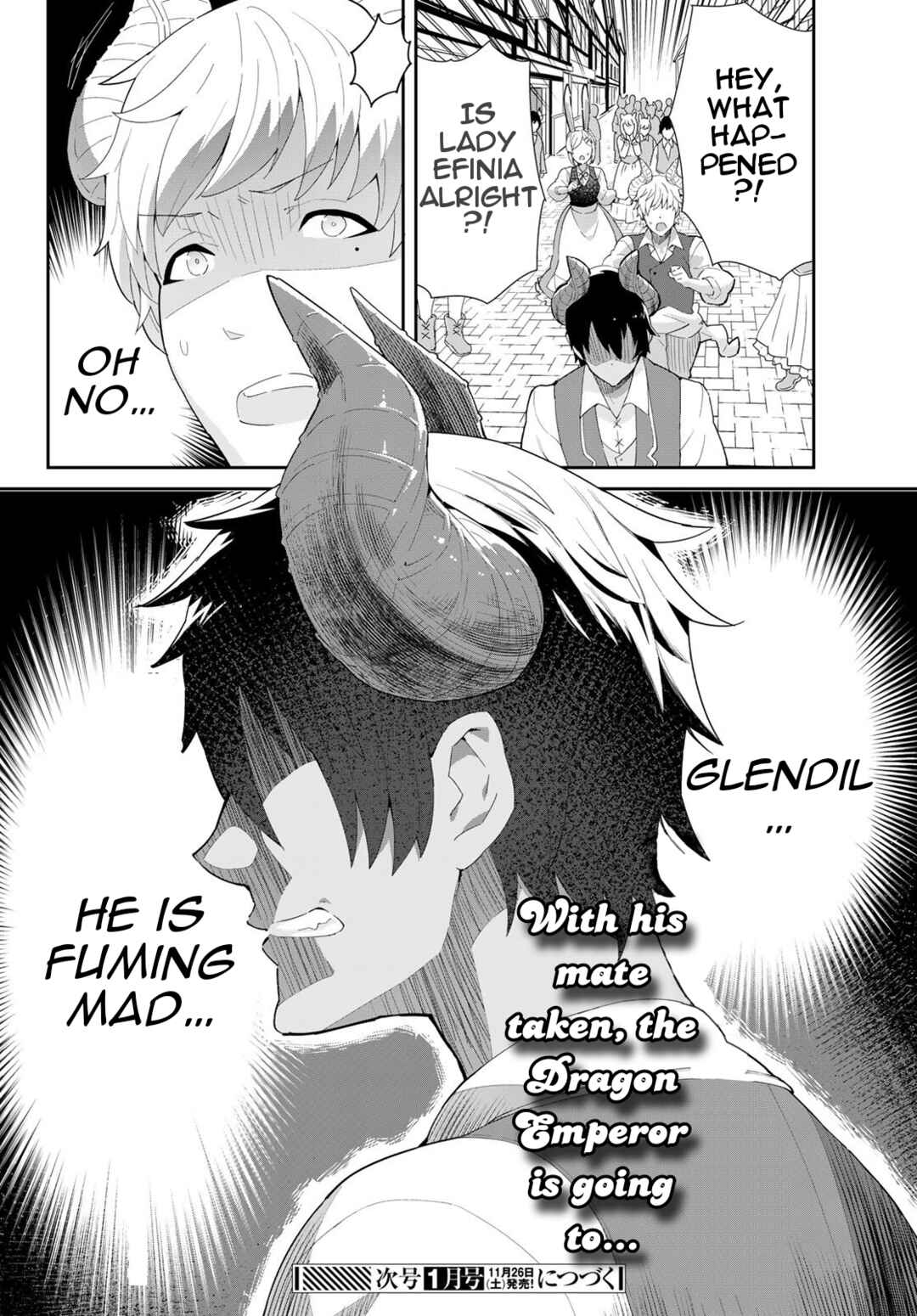 Page 27 Chapter 6.2 Reiketsu Ryuuou Heika no Unmei no Tsugai rashii Desu ga, Koukyuu ni Hikikomorou to Omoimasu
