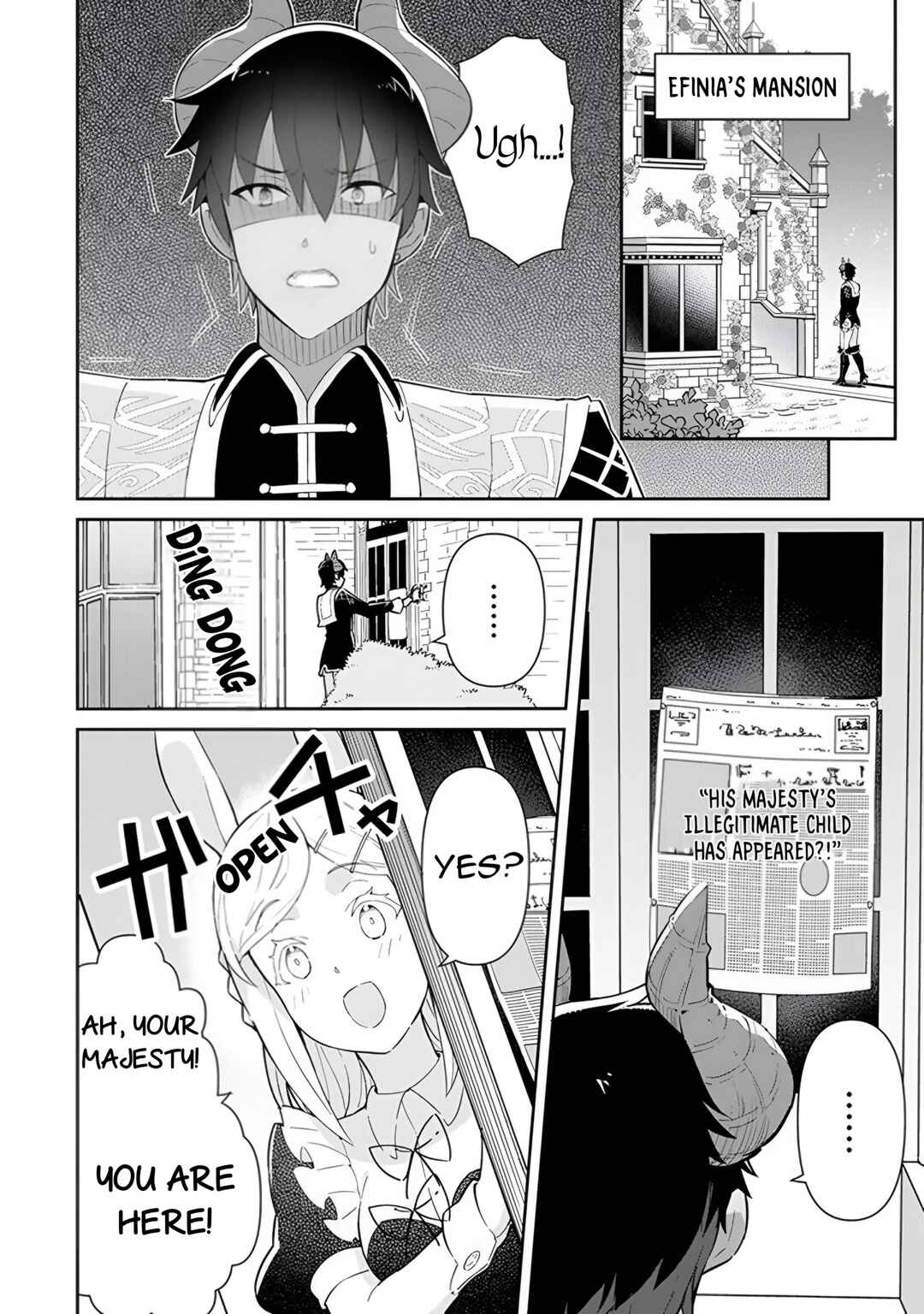 Page 33 Chapter 14 Reiketsu Ryuuou Heika no Unmei no Tsugai rashii Desu ga, Koukyuu ni Hikikomorou to Omoimasu