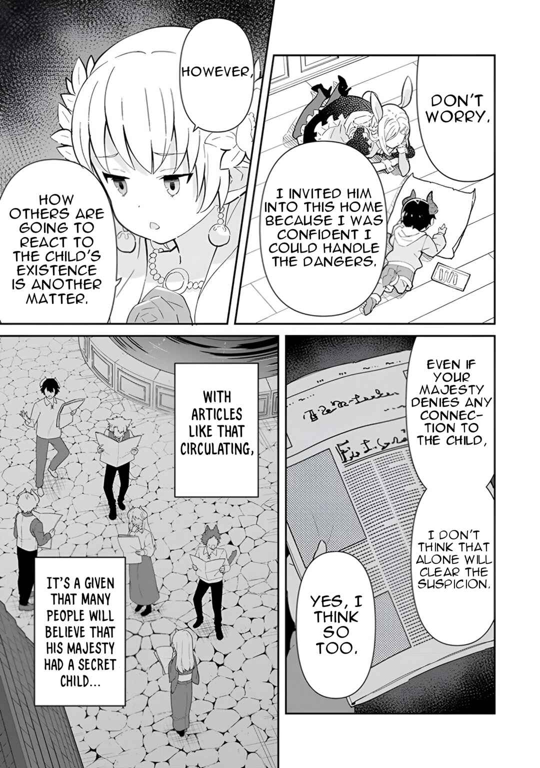Page 42 Chapter 14 Reiketsu Ryuuou Heika no Unmei no Tsugai rashii Desu ga, Koukyuu ni Hikikomorou to Omoimasu