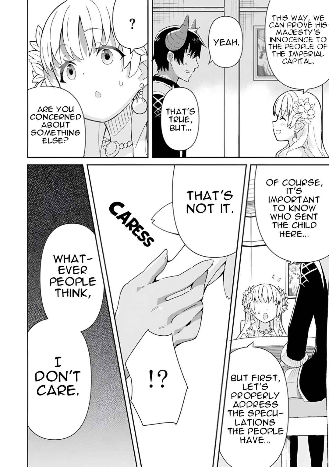 Page 45 Chapter 14 Reiketsu Ryuuou Heika no Unmei no Tsugai rashii Desu ga, Koukyuu ni Hikikomorou to Omoimasu