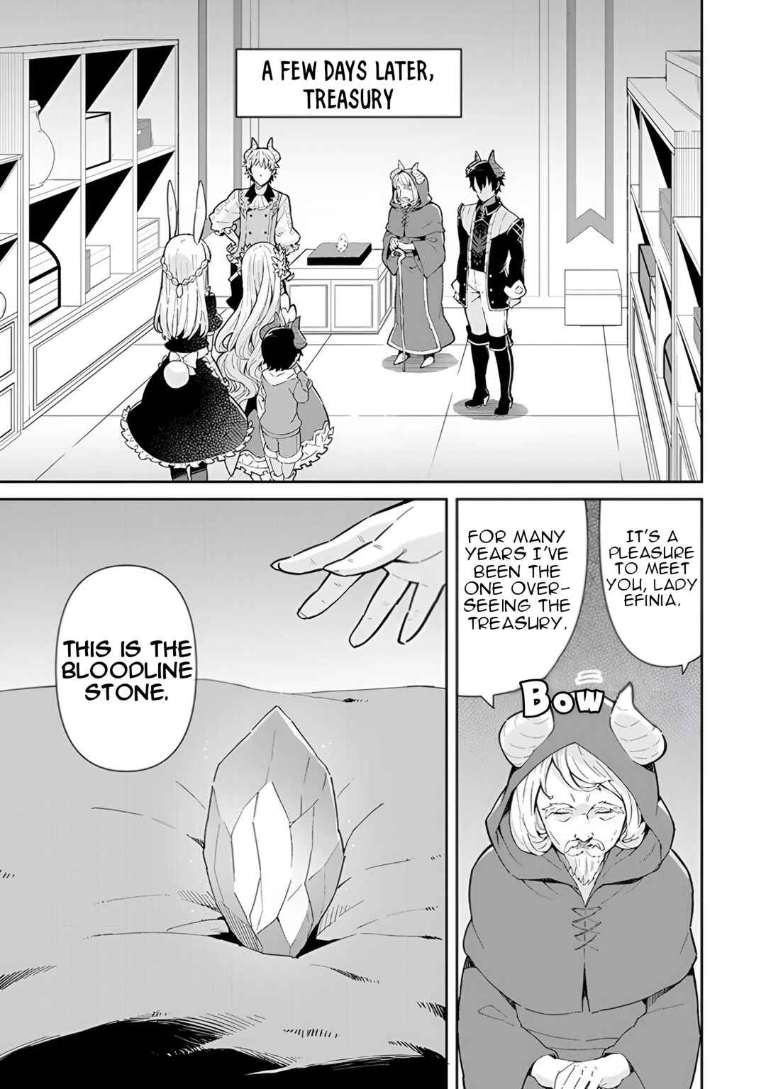 Page 52 Chapter 14 Reiketsu Ryuuou Heika no Unmei no Tsugai rashii Desu ga, Koukyuu ni Hikikomorou to Omoimasu