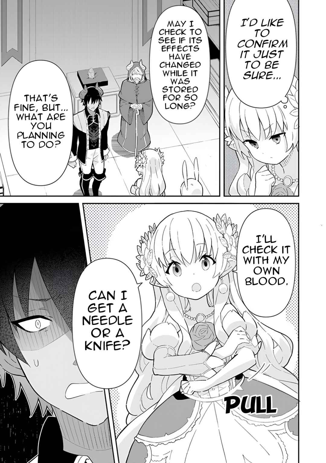 Page 54 Chapter 14 Reiketsu Ryuuou Heika no Unmei no Tsugai rashii Desu ga, Koukyuu ni Hikikomorou to Omoimasu