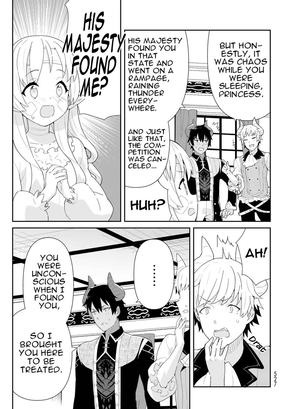 Page 4 Chapter 10.2 Reiketsu Ryuuou Heika no Unmei no Tsugai rashii Desu ga, Koukyuu ni Hikikomorou to Omoimasu