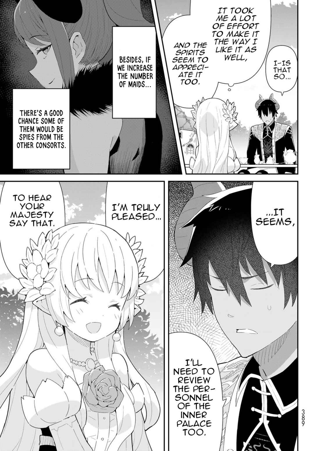 Page 14 Chapter 7.2 Reiketsu Ryuuou Heika no Unmei no Tsugai rashii Desu ga, Koukyuu ni Hikikomorou to Omoimasu