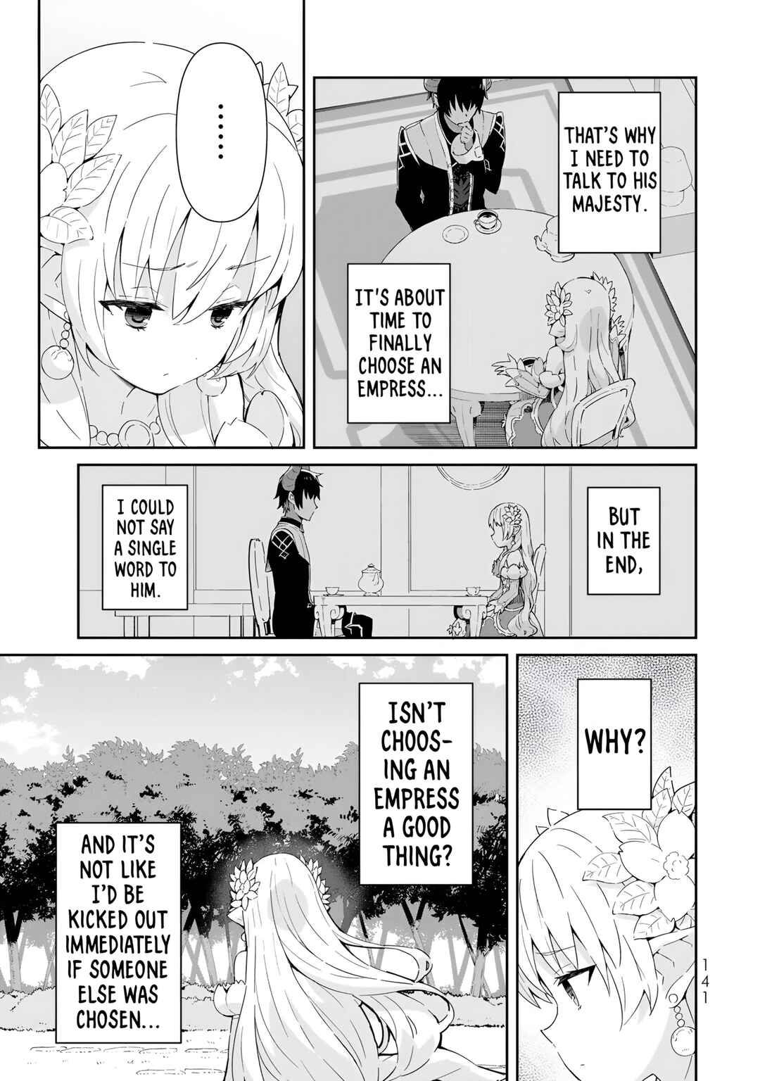 Page 34 Chapter 13 Reiketsu Ryuuou Heika no Unmei no Tsugai rashii Desu ga, Koukyuu ni Hikikomorou to Omoimasu