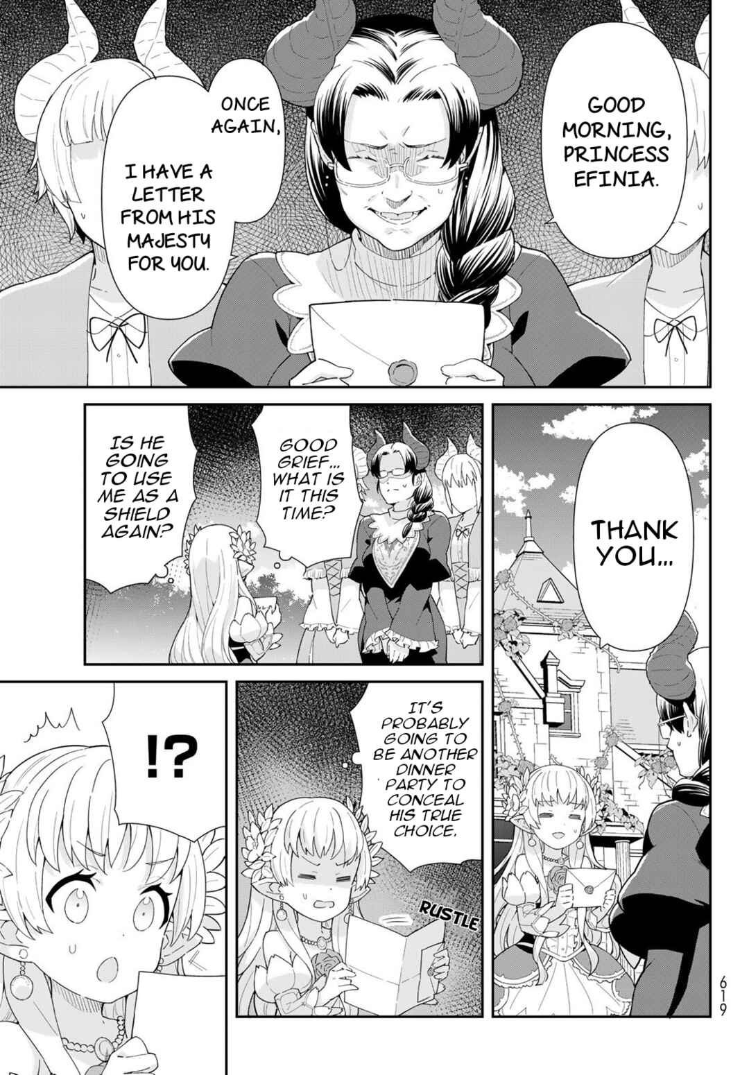 Page 22 Chapter 5.2 Reiketsu Ryuuou Heika no Unmei no Tsugai rashii Desu ga, Koukyuu ni Hikikomorou to Omoimasu