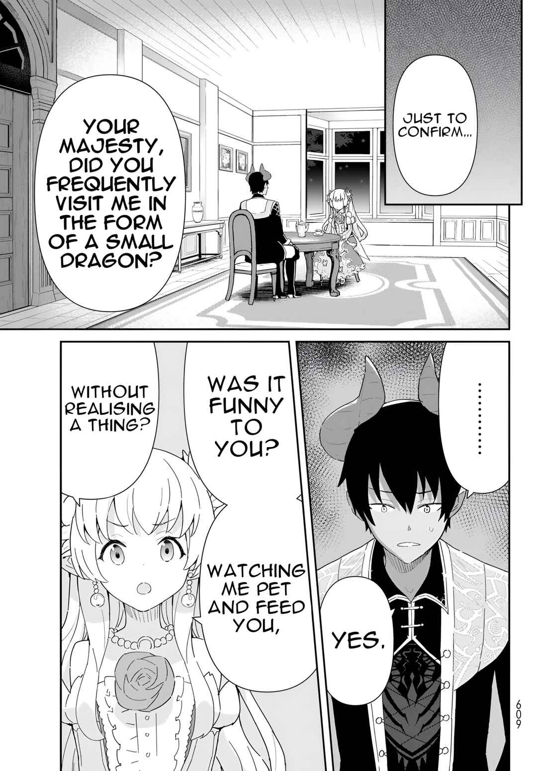 Page 12 Chapter 11.3 Reiketsu Ryuuou Heika no Unmei no Tsugai rashii Desu ga, Koukyuu ni Hikikomorou to Omoimasu