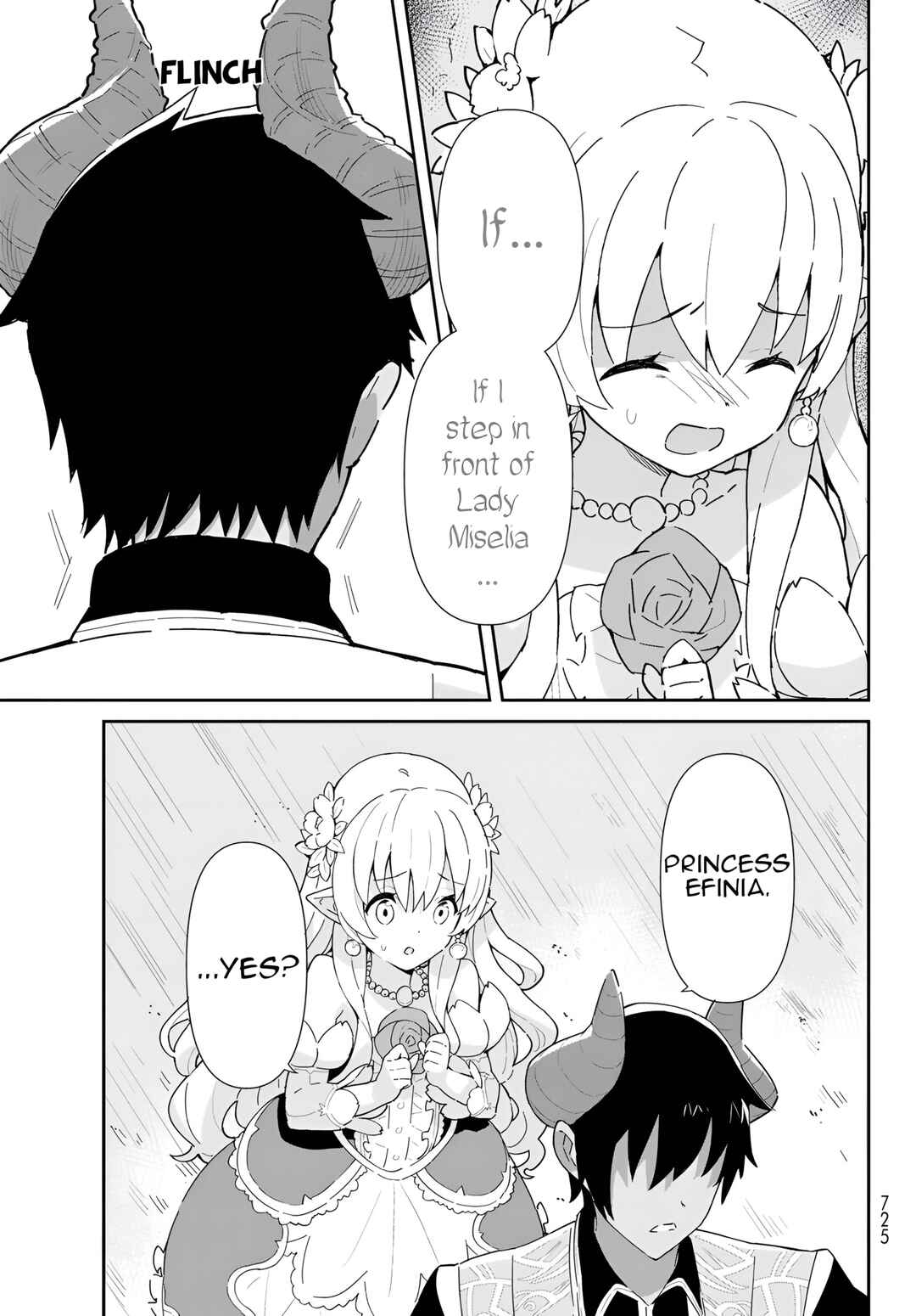 Page 8 Chapter 11.2 Reiketsu Ryuuou Heika no Unmei no Tsugai rashii Desu ga, Koukyuu ni Hikikomorou to Omoimasu