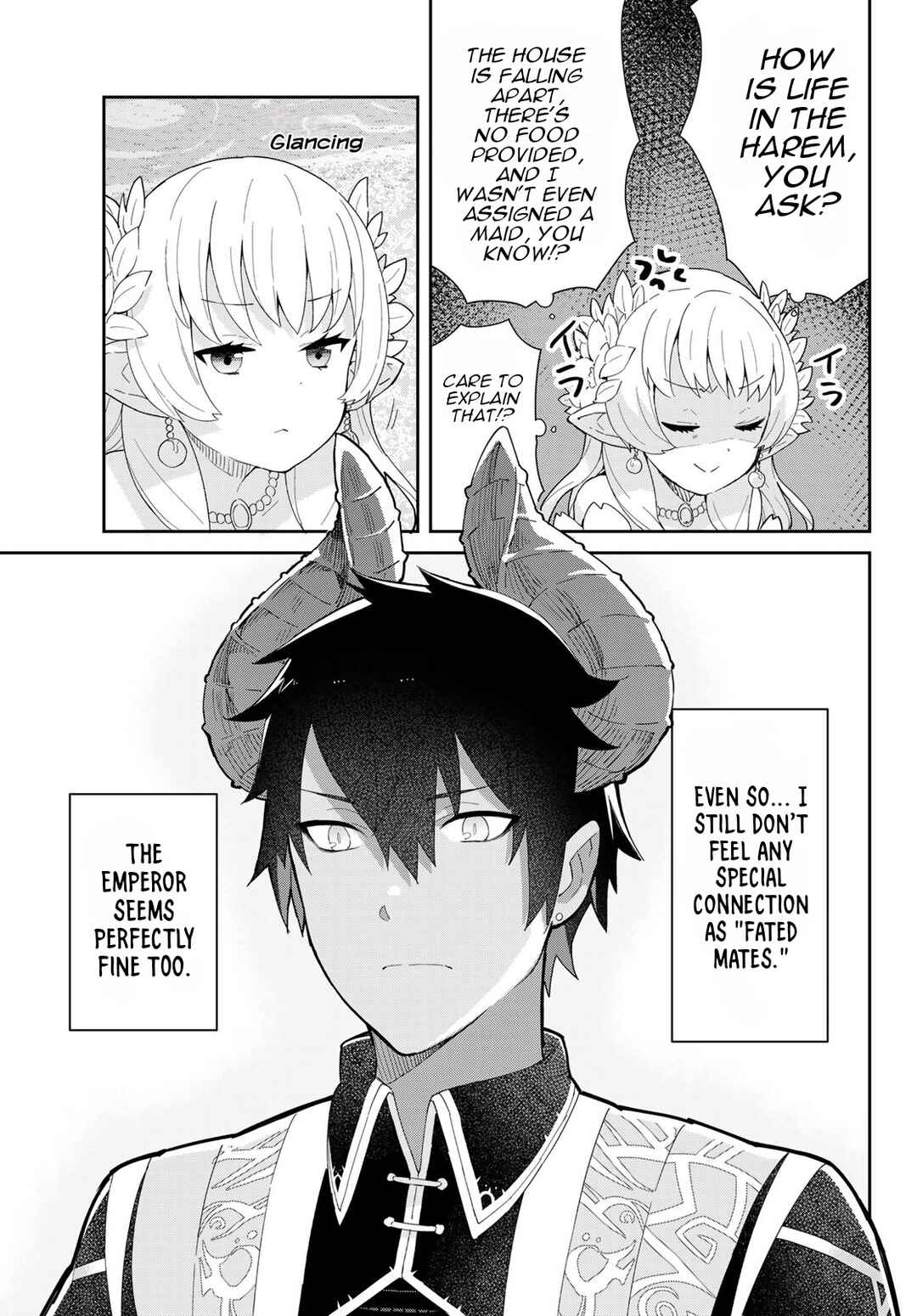 Page 14 Chapter 3.1 Reiketsu Ryuuou Heika no Unmei no Tsugai rashii Desu ga, Koukyuu ni Hikikomorou to Omoimasu