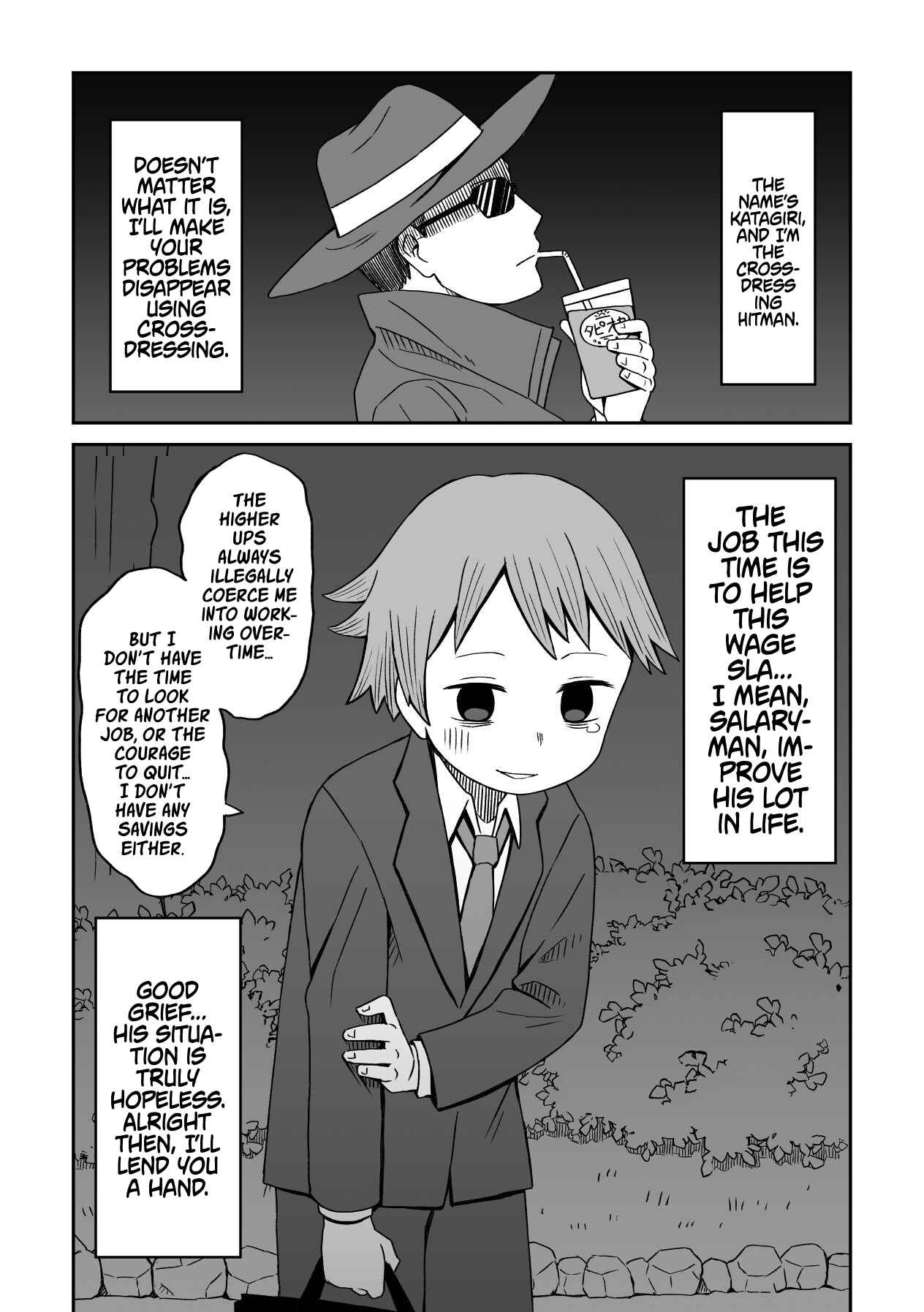 Page 1 Chapter 5 Crossdressing Hitman