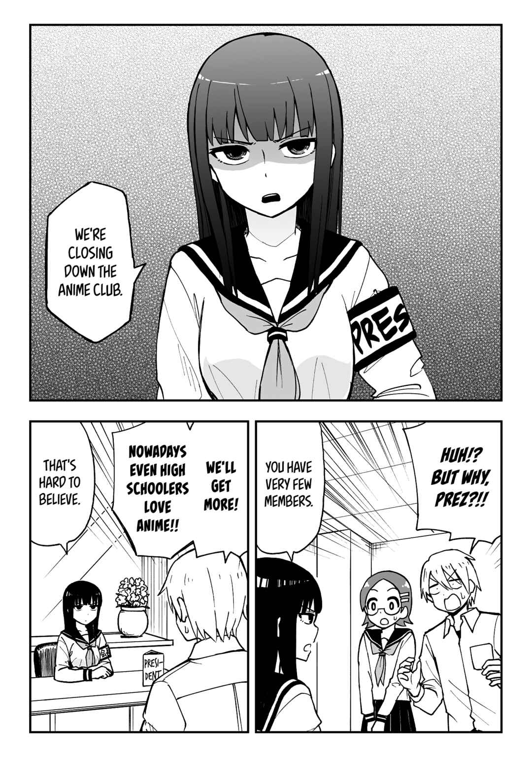 Page 1 Chapter Unknown_1d07 The Misadventures of the Small Anime Club