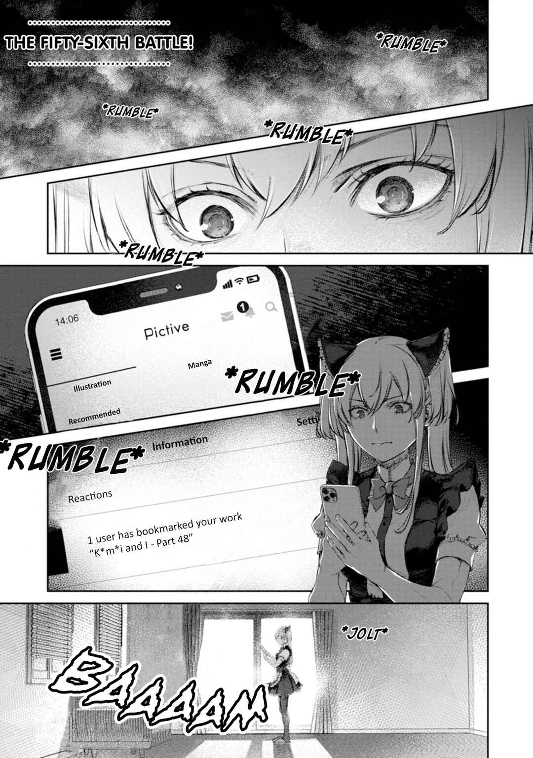 Page 1 Chapter 56 Uchi no Meido ga Uzasugiru
