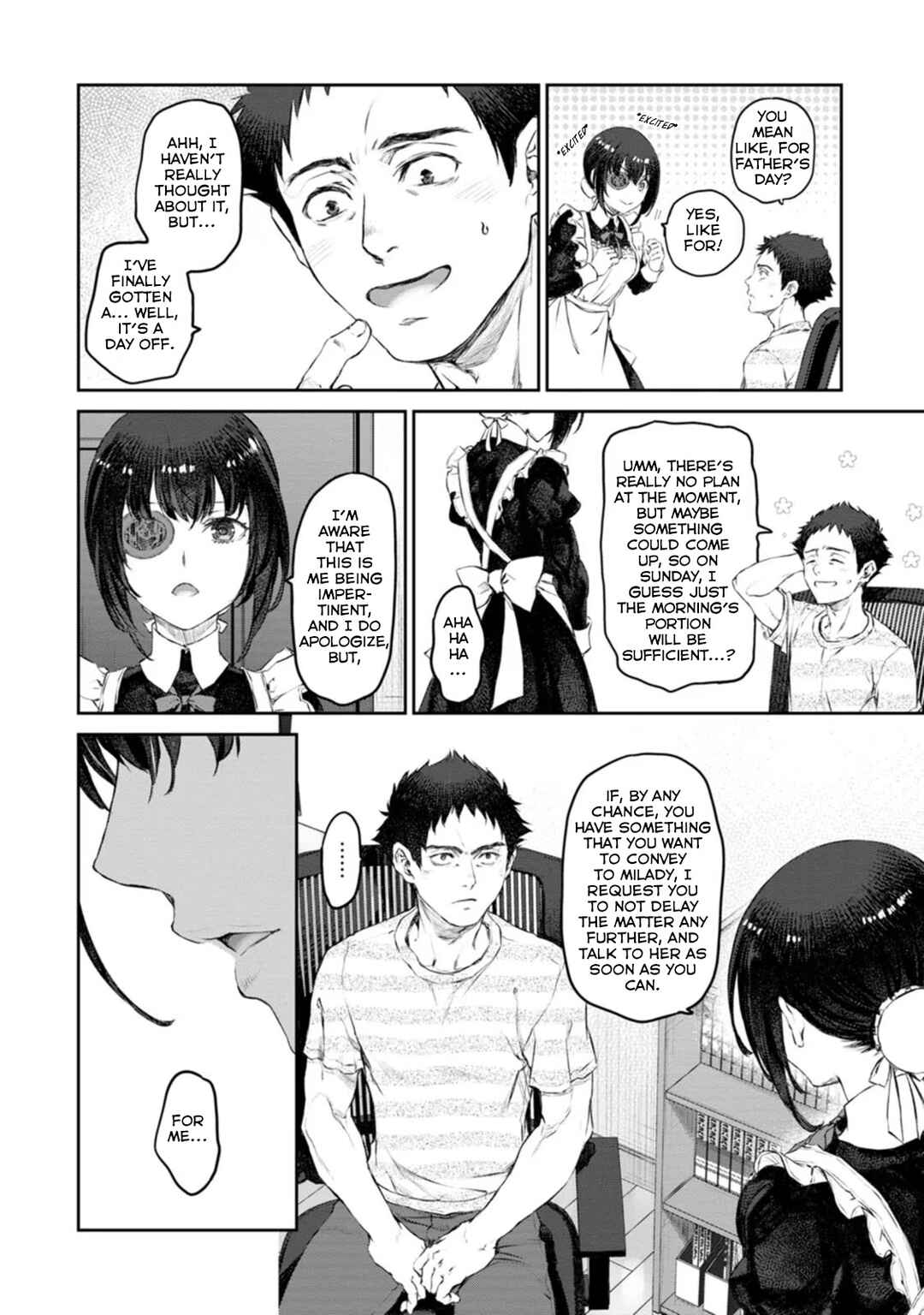 Page 4 Chapter 46 Uchi no Meido ga Uzasugiru