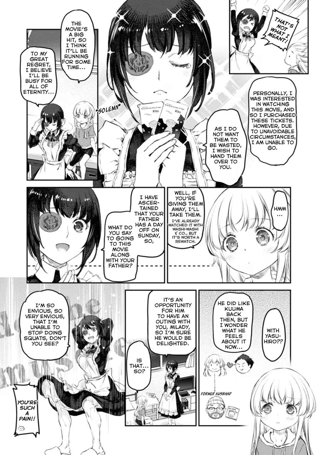 Page 8 Chapter 46 Uchi no Meido ga Uzasugiru