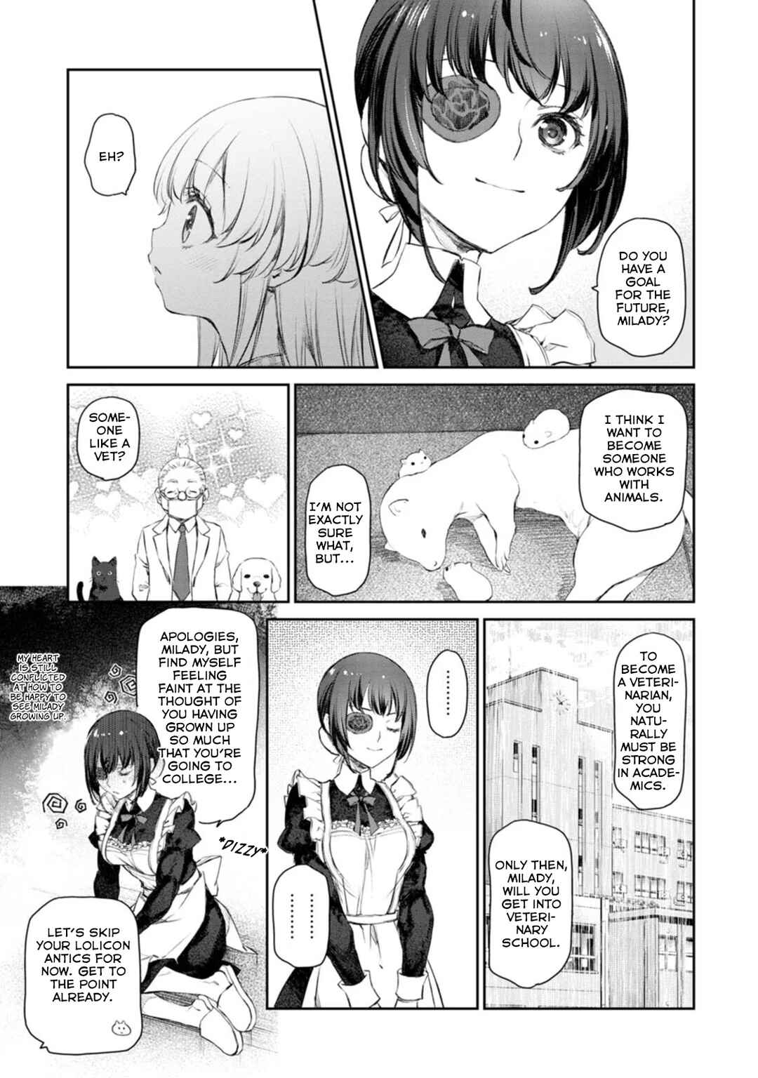 Page 7 Chapter 50 Uchi no Meido ga Uzasugiru