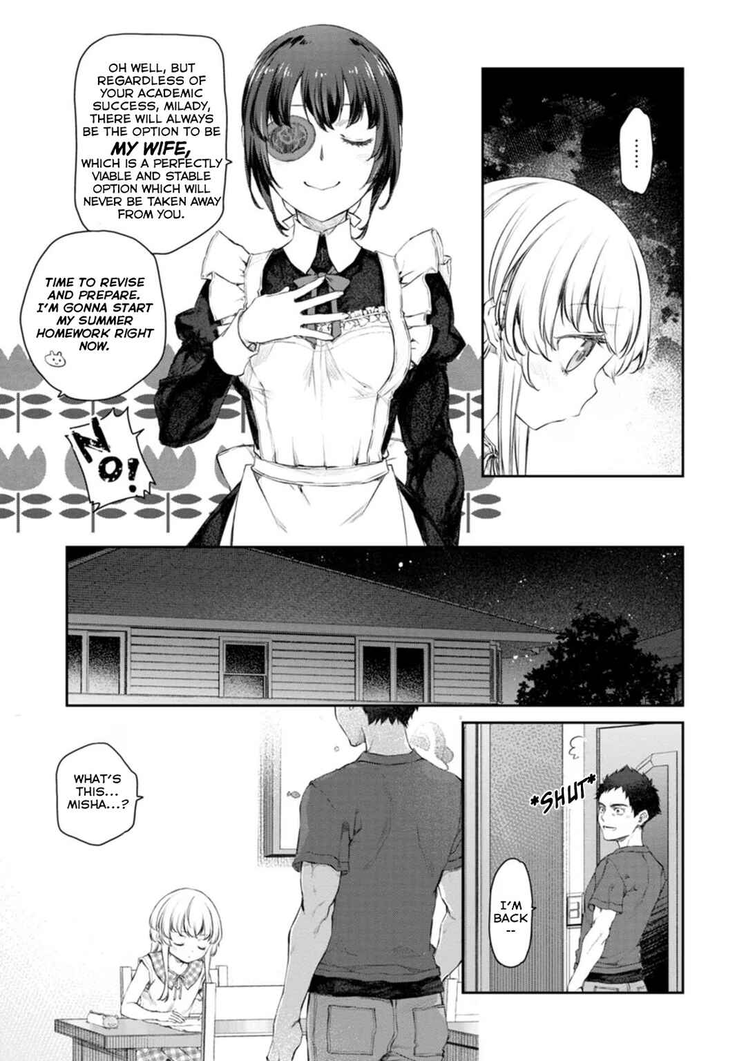 Page 9 Chapter 50 Uchi no Meido ga Uzasugiru