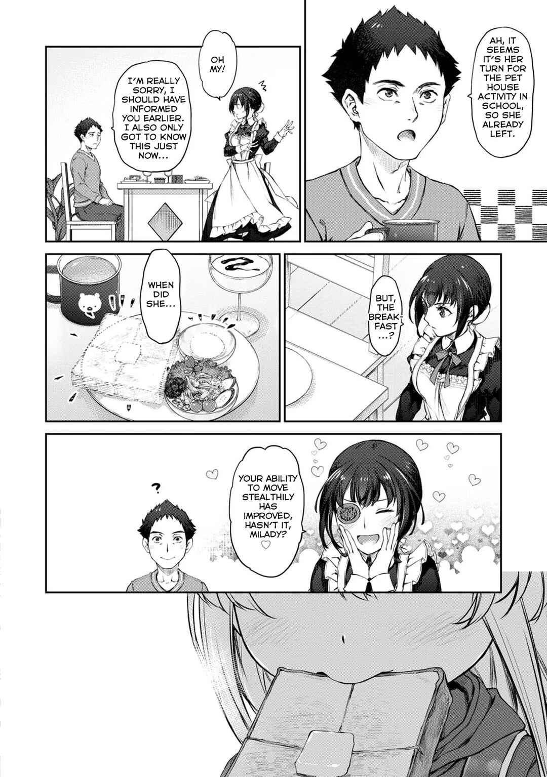Page 4 Chapter 34 Uchi no Meido ga Uzasugiru