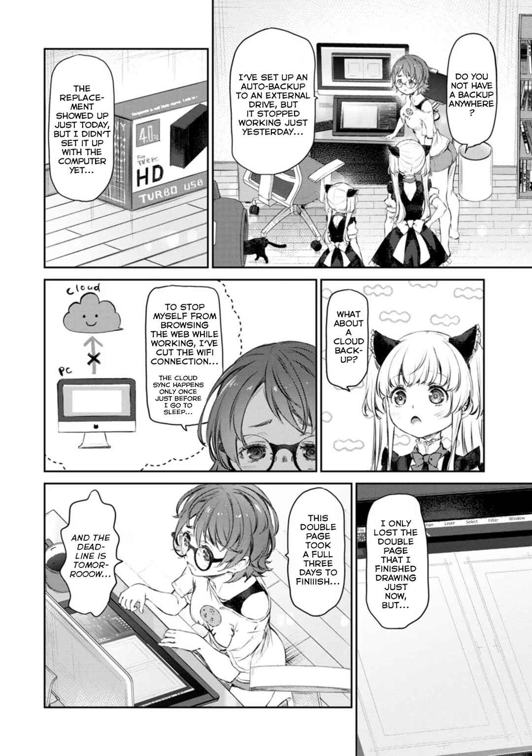 Page 12 Chapter 43 Uchi no Meido ga Uzasugiru