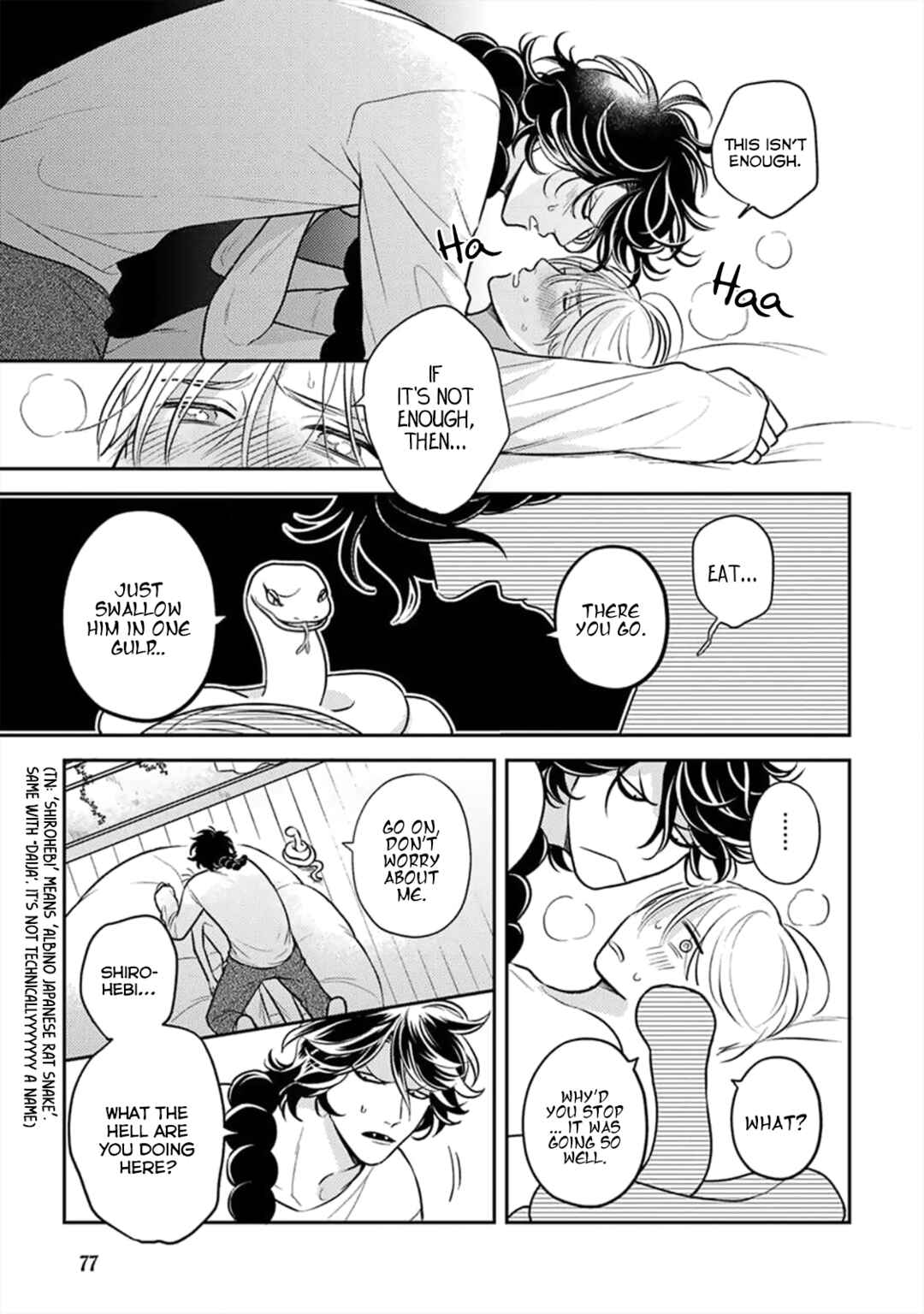 Page 25 Chapter 3 Ikenie Monzenbarai