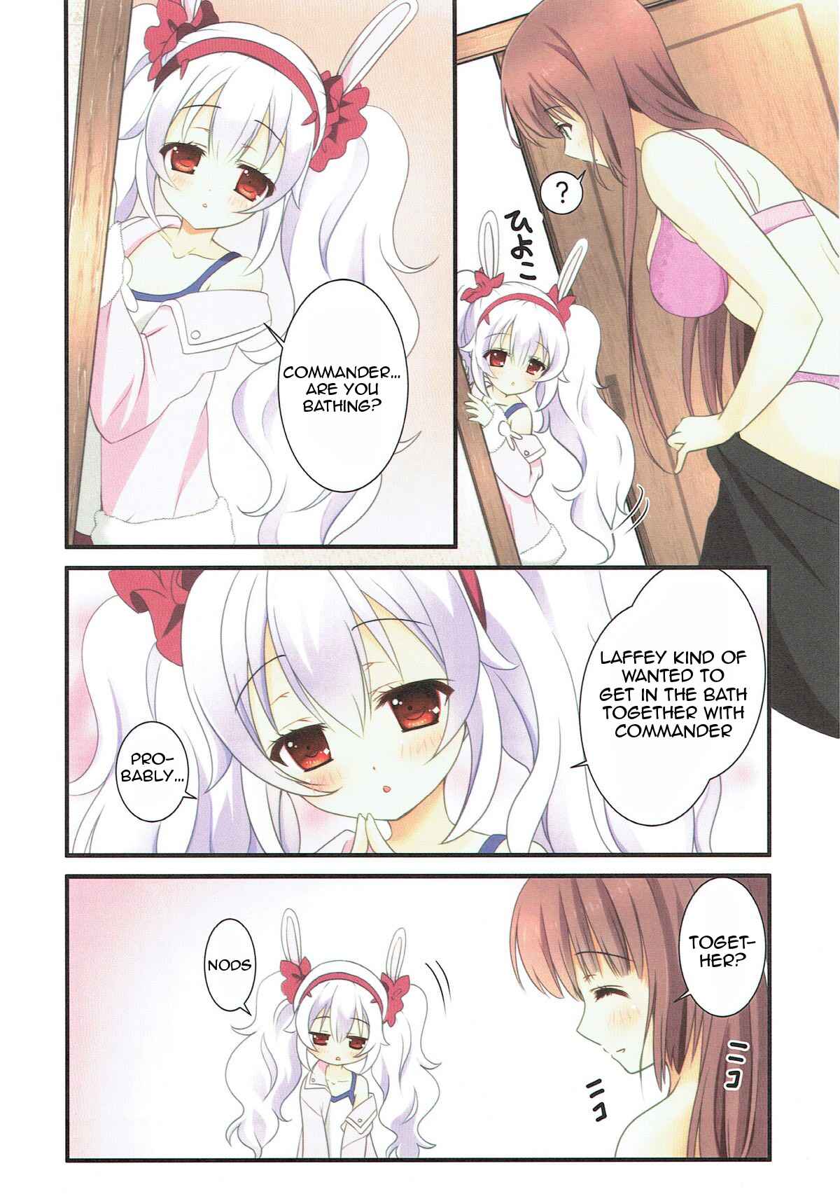 Page 5 Chapter Unknown_3bff Azur Lane - Snuggling in the bath (Doujinshi)