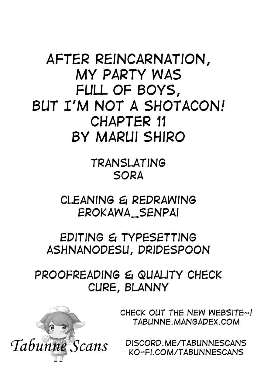 Page 15 Chapter 11 Tensei Shitara Paati ga Otokonoko-Darakedattakedo Danjite Ore wa Shotakon Janai!