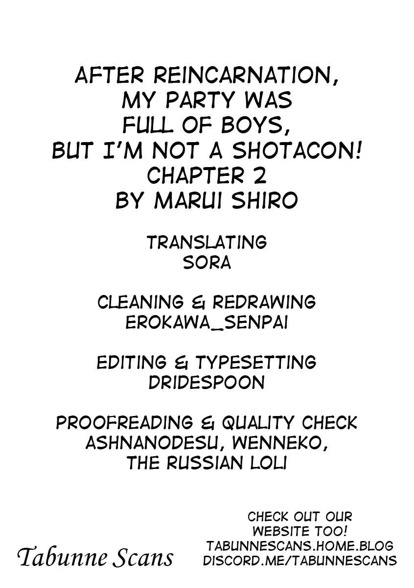 Page 11 Chapter 2 Tensei Shitara Paati ga Otokonoko-Darakedattakedo Danjite Ore wa Shotakon Janai!