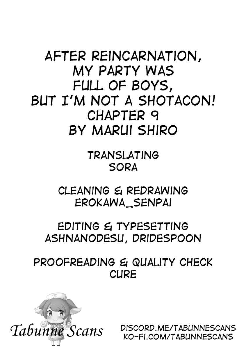 Page 15 Chapter 9 Tensei Shitara Paati ga Otokonoko-Darakedattakedo Danjite Ore wa Shotakon Janai!