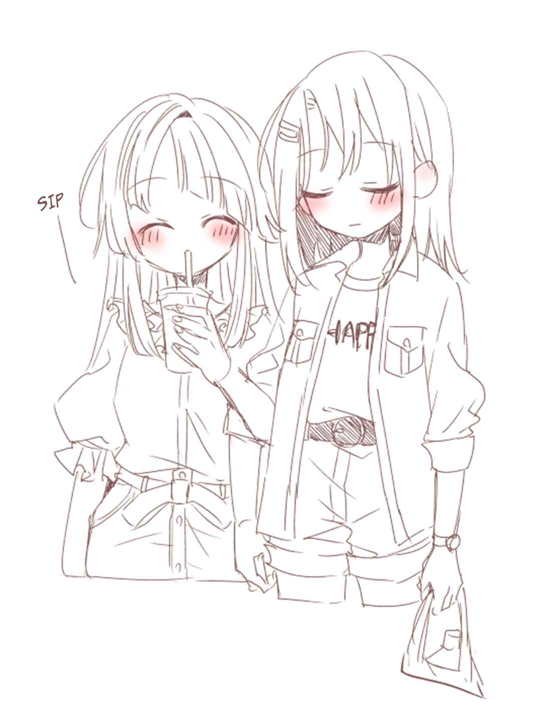 Page 1 Chapter Unknown_2a93 BanG Dream! - Eloquent Shirt (Doujinshi)