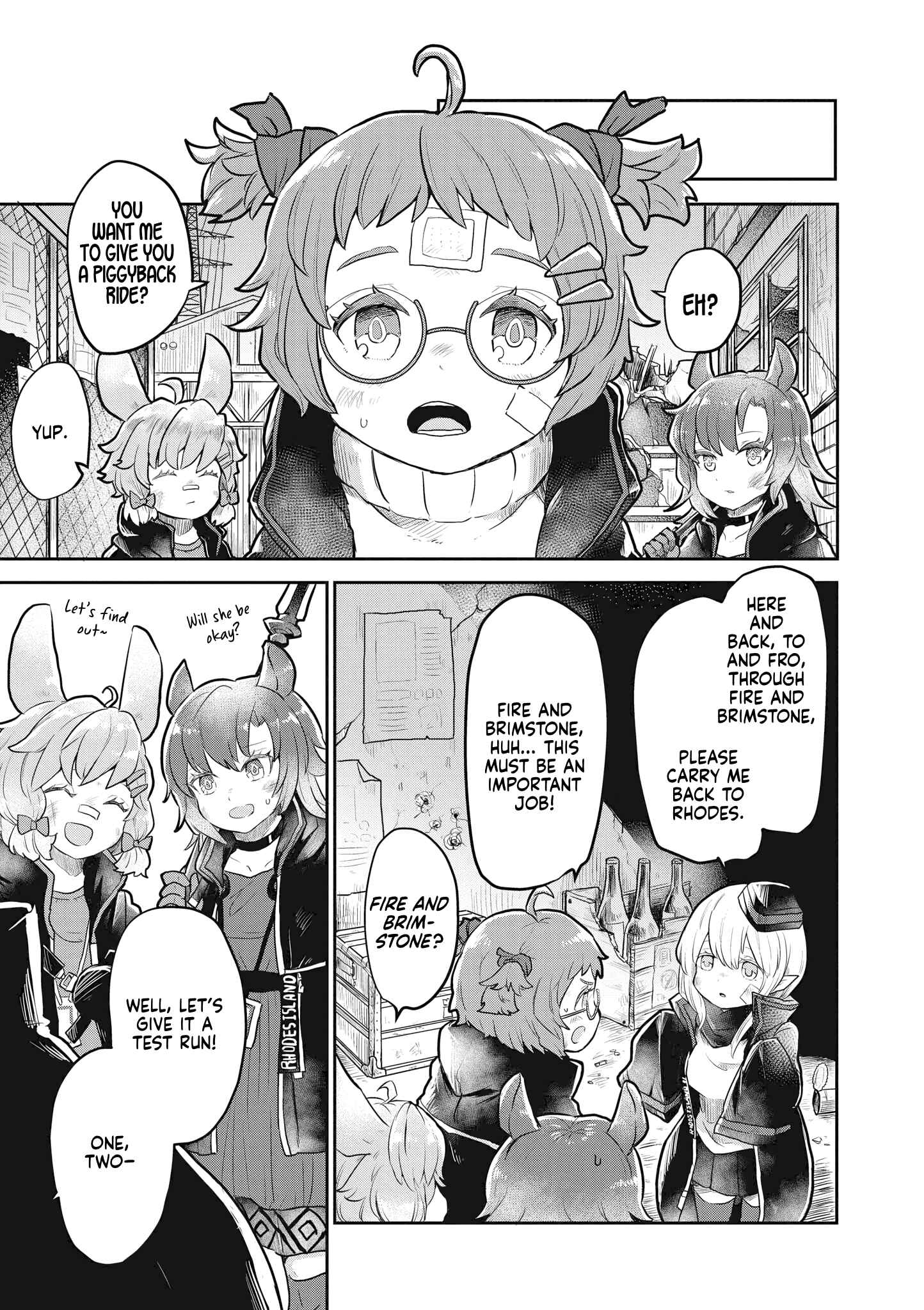 Page 3 Chapter 8 Arknights Comic Anthology